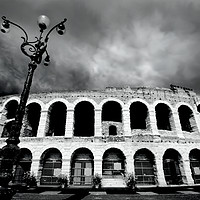 Buy canvas prints of Arena - Roman Amphitheatre Verona by Samantha Higgs