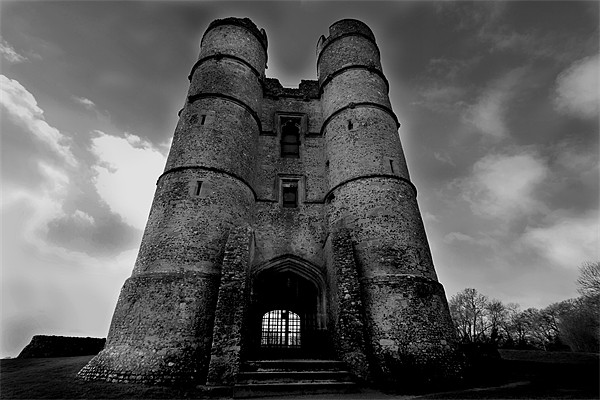The Gate House - Donnington Castle Picture Board by Samantha Higgs