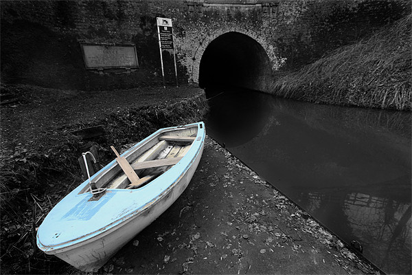 Little Blue Boat by Bruce Tunnel Picture Board by Samantha Higgs