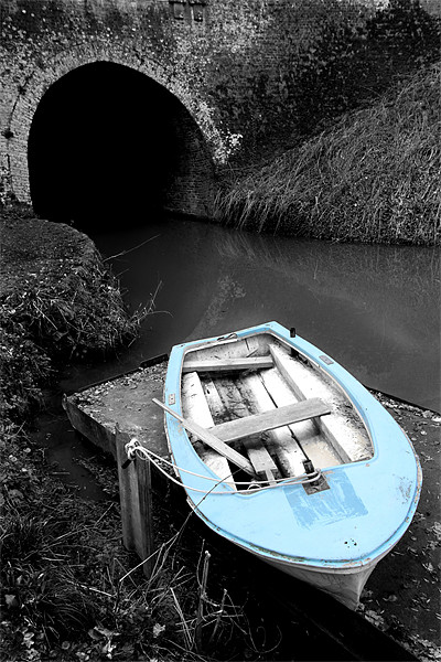 Mooring - Bruce Tunnel Picture Board by Samantha Higgs