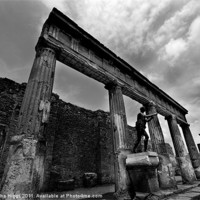 Buy canvas prints of Temple Ruins - Pompeii by Samantha Higgs