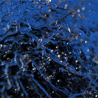 Buy canvas prints of Frozen Water Bubbles & Bokeh. by Rosanna Zavanaiu