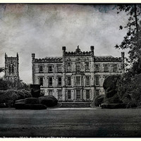 Buy canvas prints of Elvaston Castle by Rosanna Zavanaiu