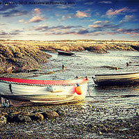 Buy canvas prints of Morston Quay. by Rosanna Zavanaiu