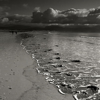 Buy canvas prints of  Anglesey Beach, Wales by Jennifer Mannion