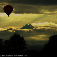 Buy canvas prints of Hot air balloon by Sean Wareing