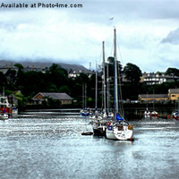 Buy canvas prints of Caernarfon Harbour by Sean Wareing