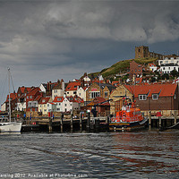 Buy canvas prints of Whitby Harbour by Sean Wareing
