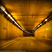 Buy canvas prints of Airport tunnel by Sean Wareing