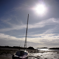 Buy canvas prints of Waiting for the tide by Sean Wareing