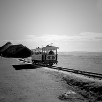 Buy canvas prints of The Great Orme Tramway by Sean Wareing