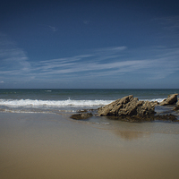Buy canvas prints of The Beach by Sean Wareing
