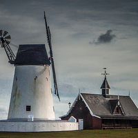 Buy canvas prints of Lytham Windmill by Sean Wareing