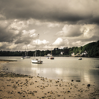 Buy canvas prints of Red Wharf Bay II by Sean Wareing