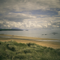 Buy canvas prints of The beach and beyond. by Sean Wareing