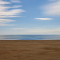 Buy canvas prints of Beach Abstract by Sean Wareing