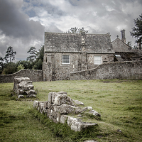 Buy canvas prints of  Abbey Cottage by Sean Wareing