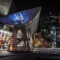 Buy canvas prints of  The Lowry Theatre  by Sean Wareing