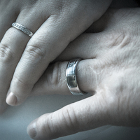 Buy canvas prints of  Hands In Marriage by Sean Wareing