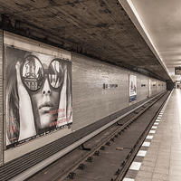 Buy canvas prints of  Alt-Tempelhof Station by Sean Wareing