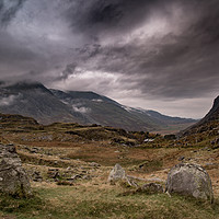 Buy canvas prints of Ogwen Valley by Sean Wareing