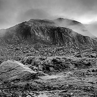 Buy canvas prints of Moody Cragg by Sean Wareing
