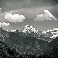 Buy canvas prints of The Eiger by Sean Wareing
