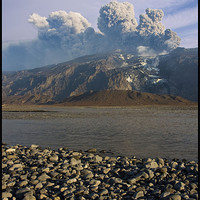 Buy canvas prints of Volcano - Iceland 2 by Berit Ipsen