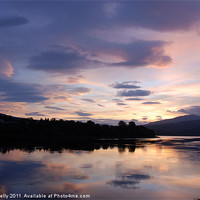 Buy canvas prints of Dawn Breaks on Loch Etive by Carol Kelly 