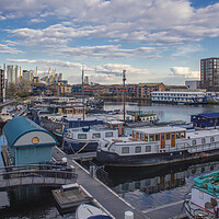 Buy canvas prints of London Docklands Living by peter tachauer