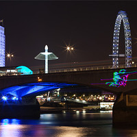 Buy canvas prints of Waterloo Lights by peter tachauer