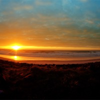 Buy canvas prints of Ballina Sunrise 2 by peter tachauer