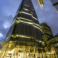 Buy canvas prints of The Shard London by peter tachauer