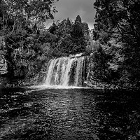 Buy canvas prints of Pine River Waterfall by peter tachauer