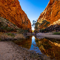 Buy canvas prints of Simpsons Gap Alice Springs by peter tachauer