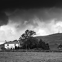 Buy canvas prints of Lowering Sky North Pennines by peter tachauer