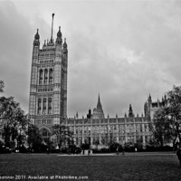 Buy canvas prints of Westminster, Houses of Parliament by Dawn O'Connor