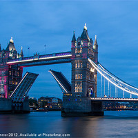 Buy canvas prints of Tower Bridge at Night by Dawn O'Connor