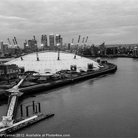 Buy canvas prints of The O2 Arena by Dawn O'Connor