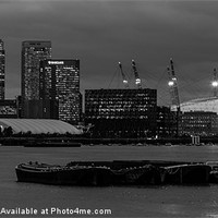 Buy canvas prints of London City Skyline by Dawn O'Connor