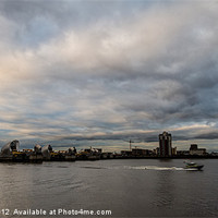 Buy canvas prints of Thames Barrier by Dawn O'Connor