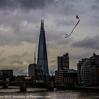 Buy canvas prints of The Shard by Dawn O'Connor