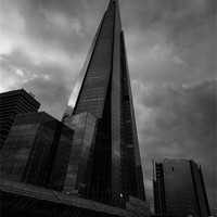 Buy canvas prints of The Shard by Dawn O'Connor