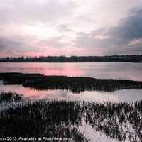 Buy canvas prints of River Medway Sunset by Dawn O'Connor