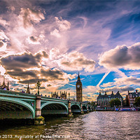 Buy canvas prints of Westminster Bridge by Dawn O'Connor