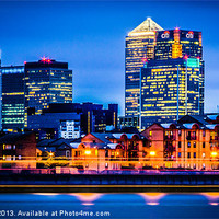 Buy canvas prints of London Docklands by Dawn O'Connor