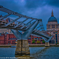 Buy canvas prints of St Pauls Cathedral by Dawn O'Connor