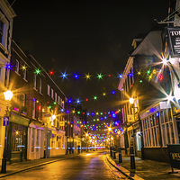 Buy canvas prints of Rochester High Street by Dawn O'Connor