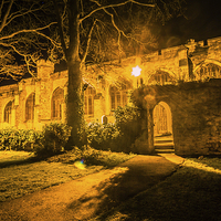Buy canvas prints of All Saints Church Maidstone by Dawn O'Connor