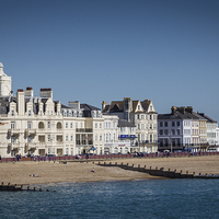 Buy canvas prints of Shore View Hotel Eastbourne Sussex by Dawn O'Connor